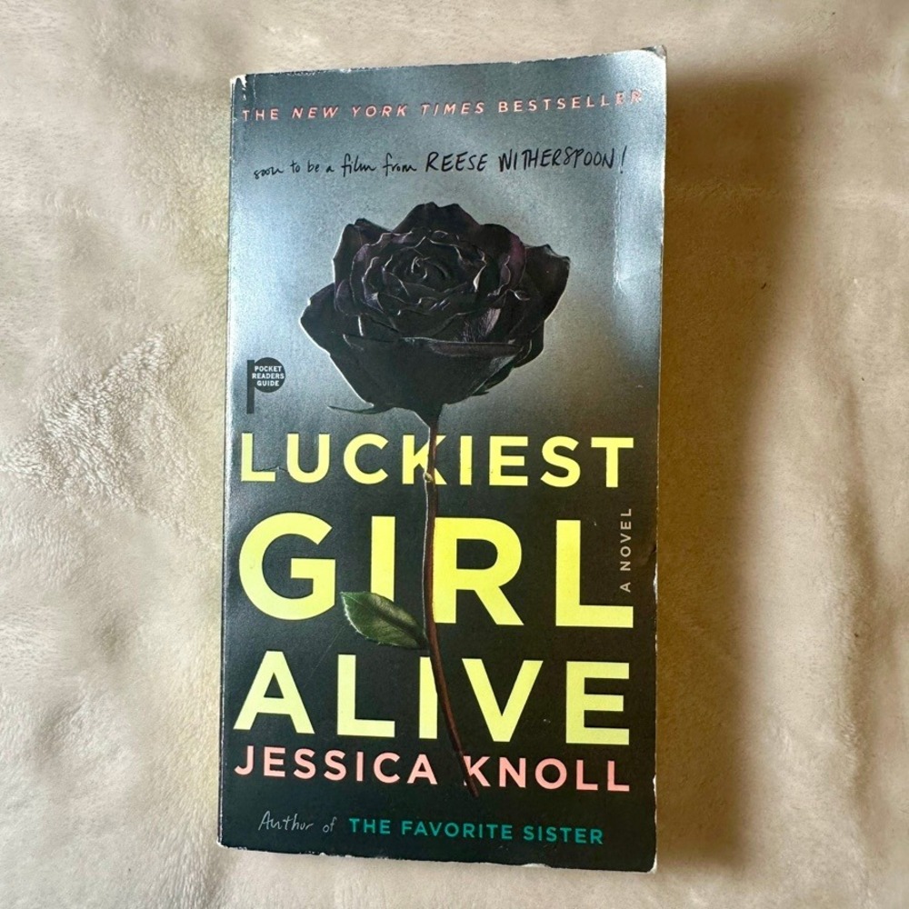 Luckiestโ Girl Alive by Jessica Knoll Paperback Psychological Thriller BookTok